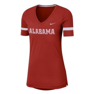 Nike Alabama Crimson Tide Dri-Fit V Neck Tee